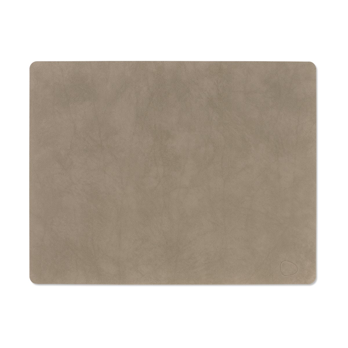LIND DNA Square Nupo placemat 35x45 cm nomad grey | Scandinavisch Interieur | Placemats | Grijs