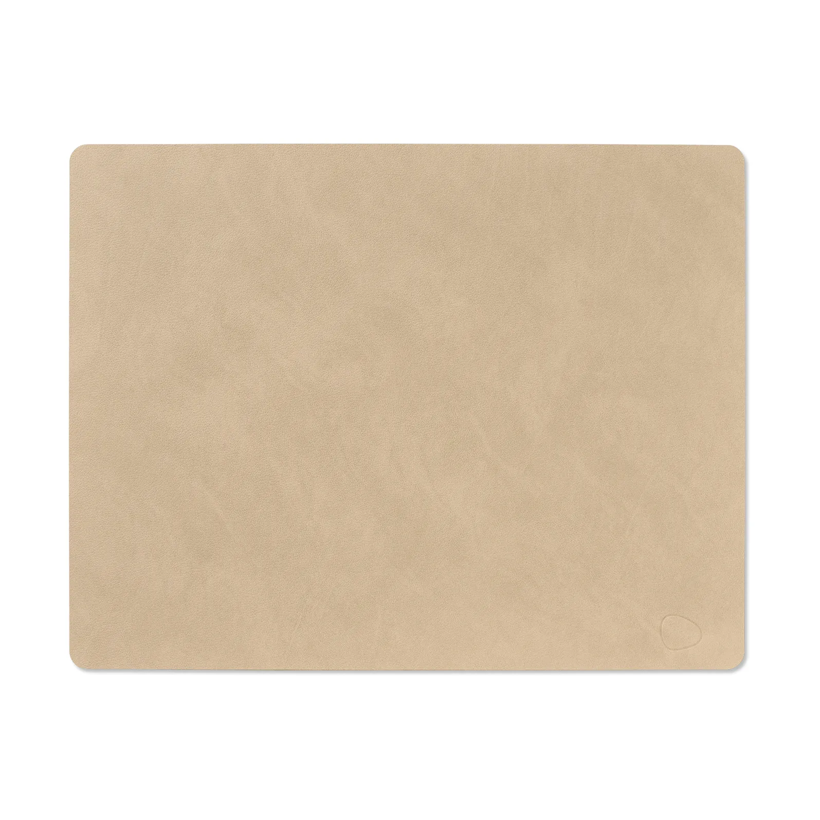 Square Nupo placemat 35x45 cm, zand LIND DNA