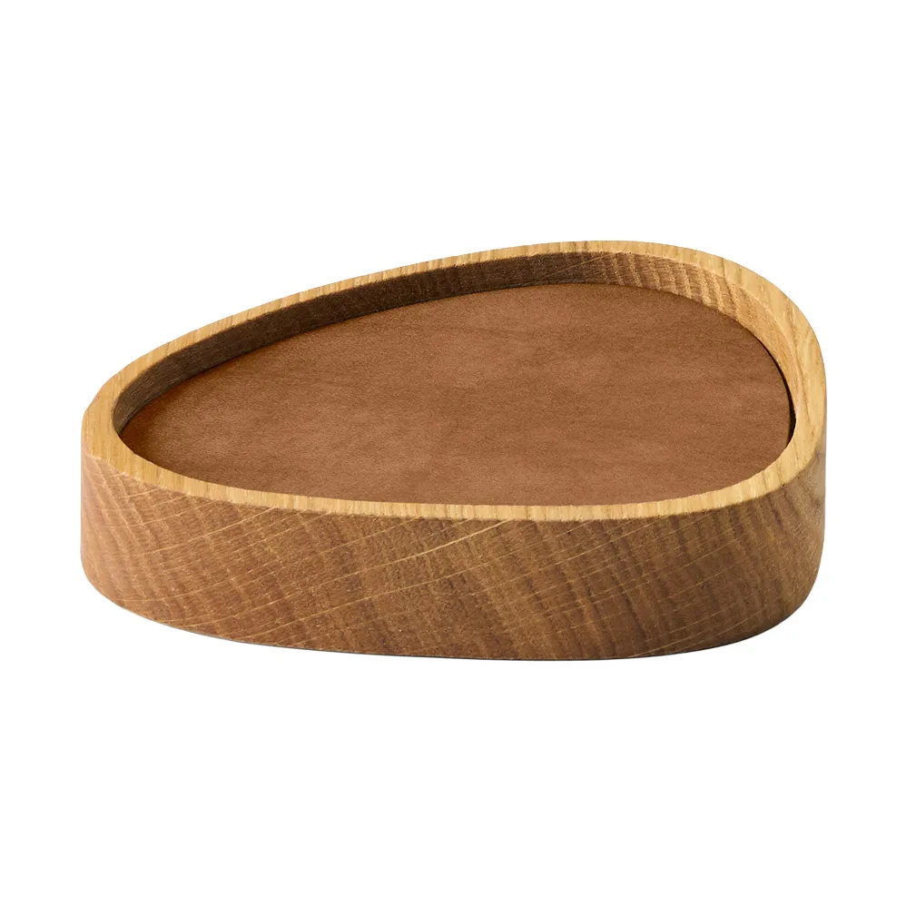 Wood Box onderzetterset, Nature-oak, curve, S, Nupo nature, 9 delar LIND DNA