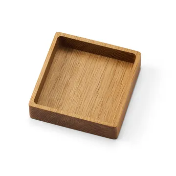 Wood Box opbergdoos voor onderzetters - Nature-oak, square, S - LIND DNA