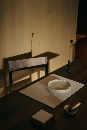 Wood Box opbergdoos voor onderzetters - Smoked-oak, square, S - LIND DNA