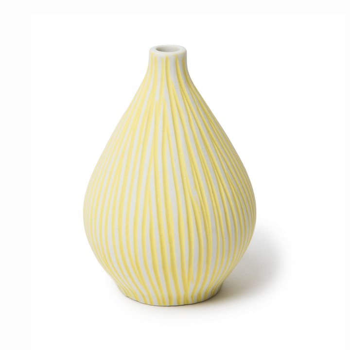 Kobe vaas - Yellow stripe - Lindform