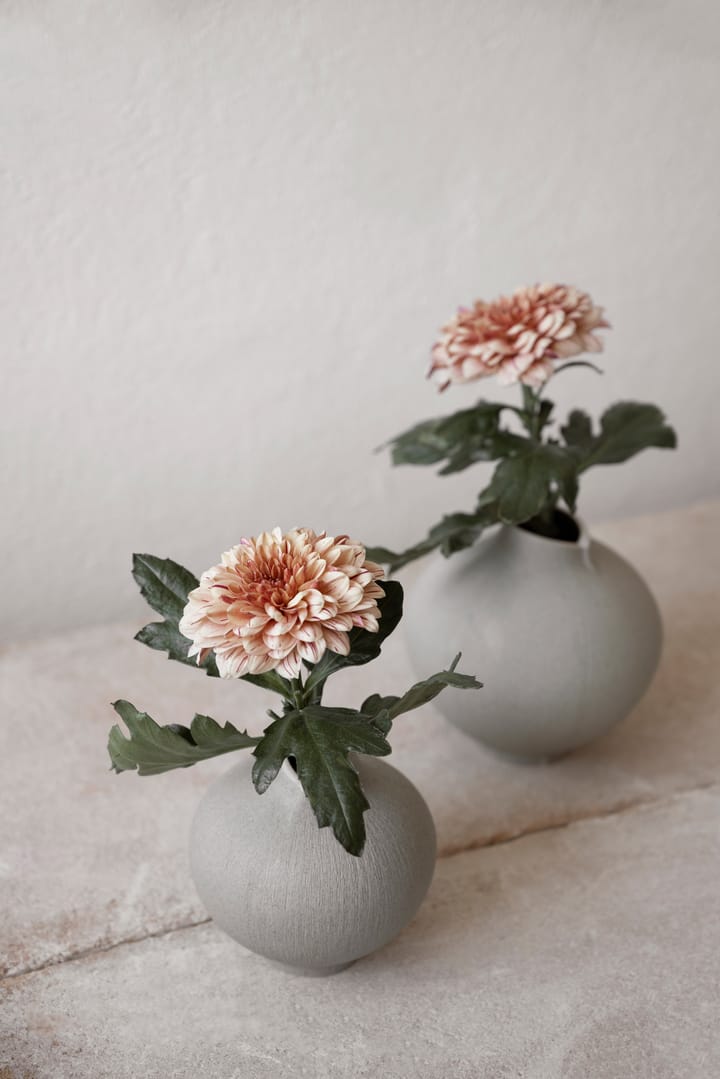 Line vaas, Sand grey, medium Lindform