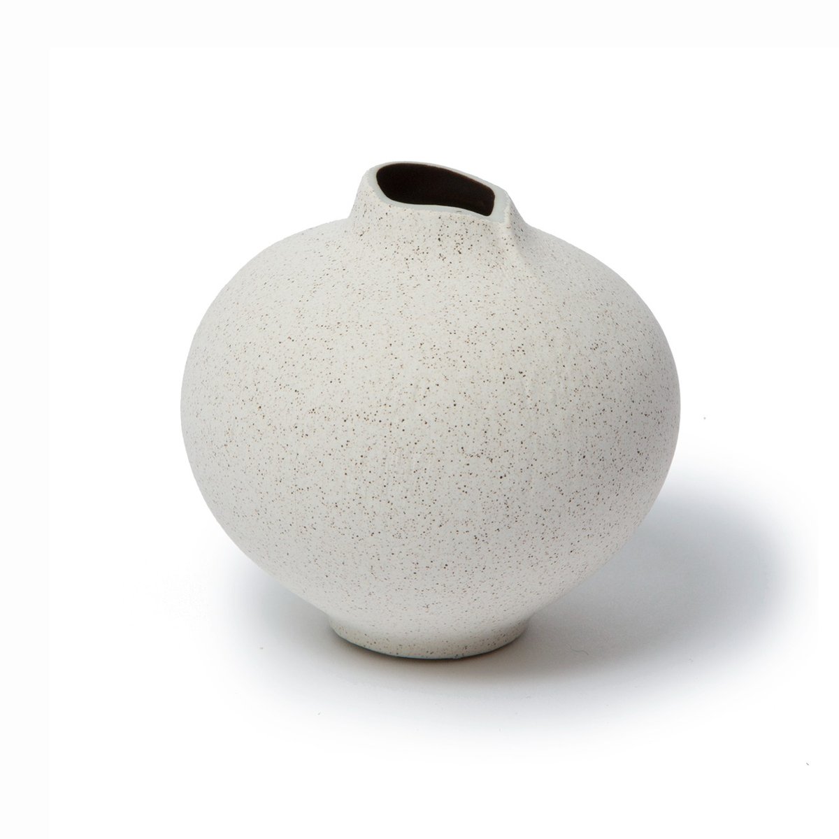 Lindform Line vaas Sand white, medium | Scandinavisch Interieur | Vazen | Wit