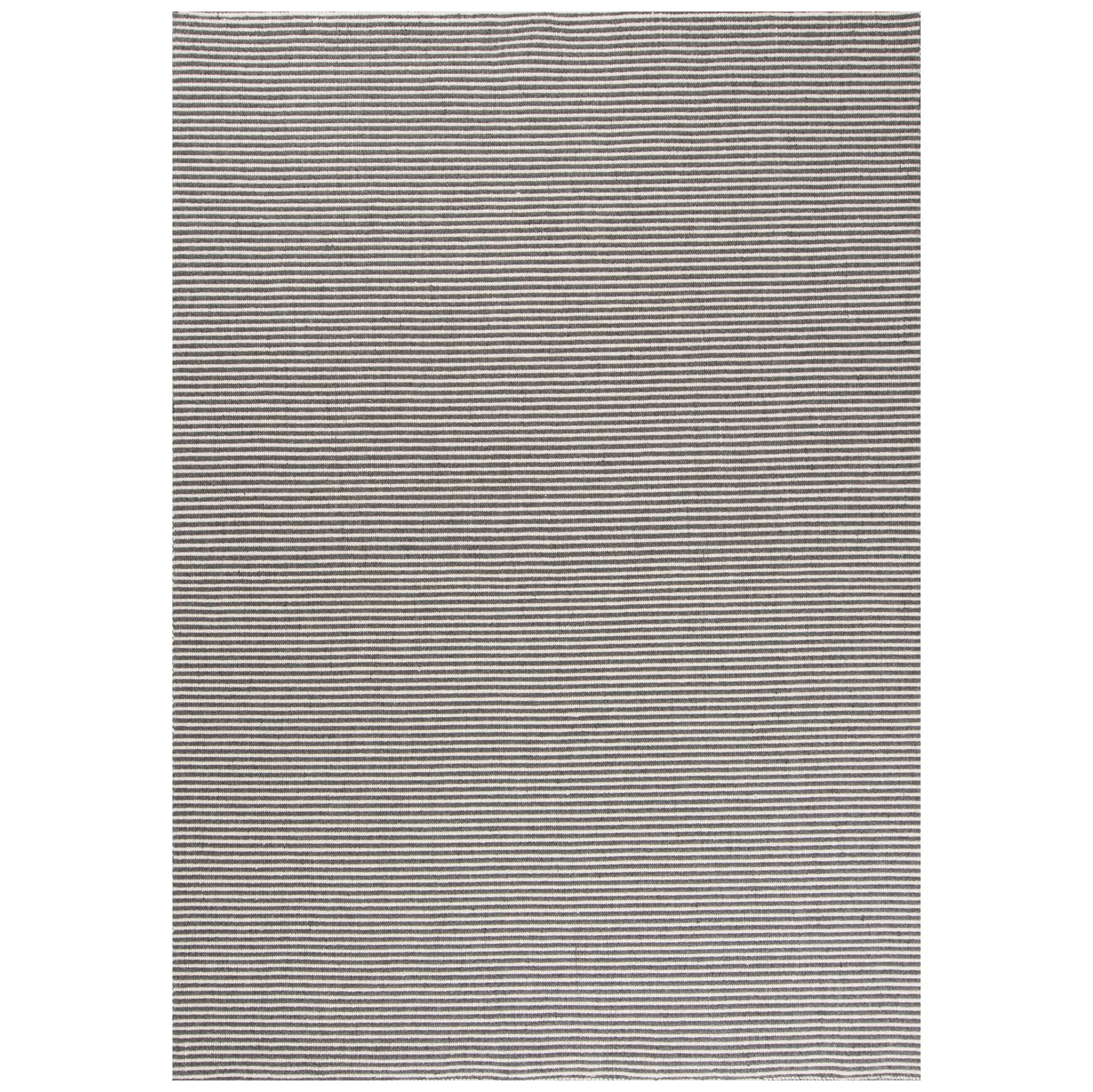 Ajo wollen vloerkleed 140x200 cm, Grey Linie Design