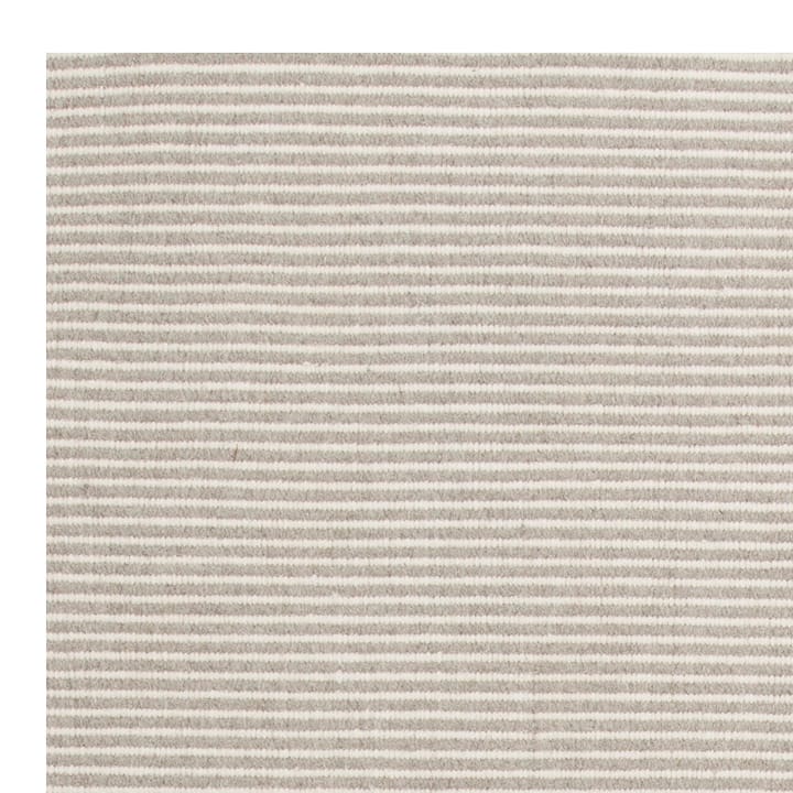 Ajo wollen vloerkleed 140x200 cm, Zilver Linie Design