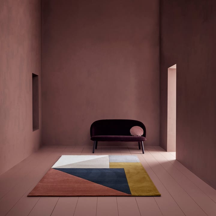 Arguto wollen vloerkleed 170x240 cm, Multi Linie Design