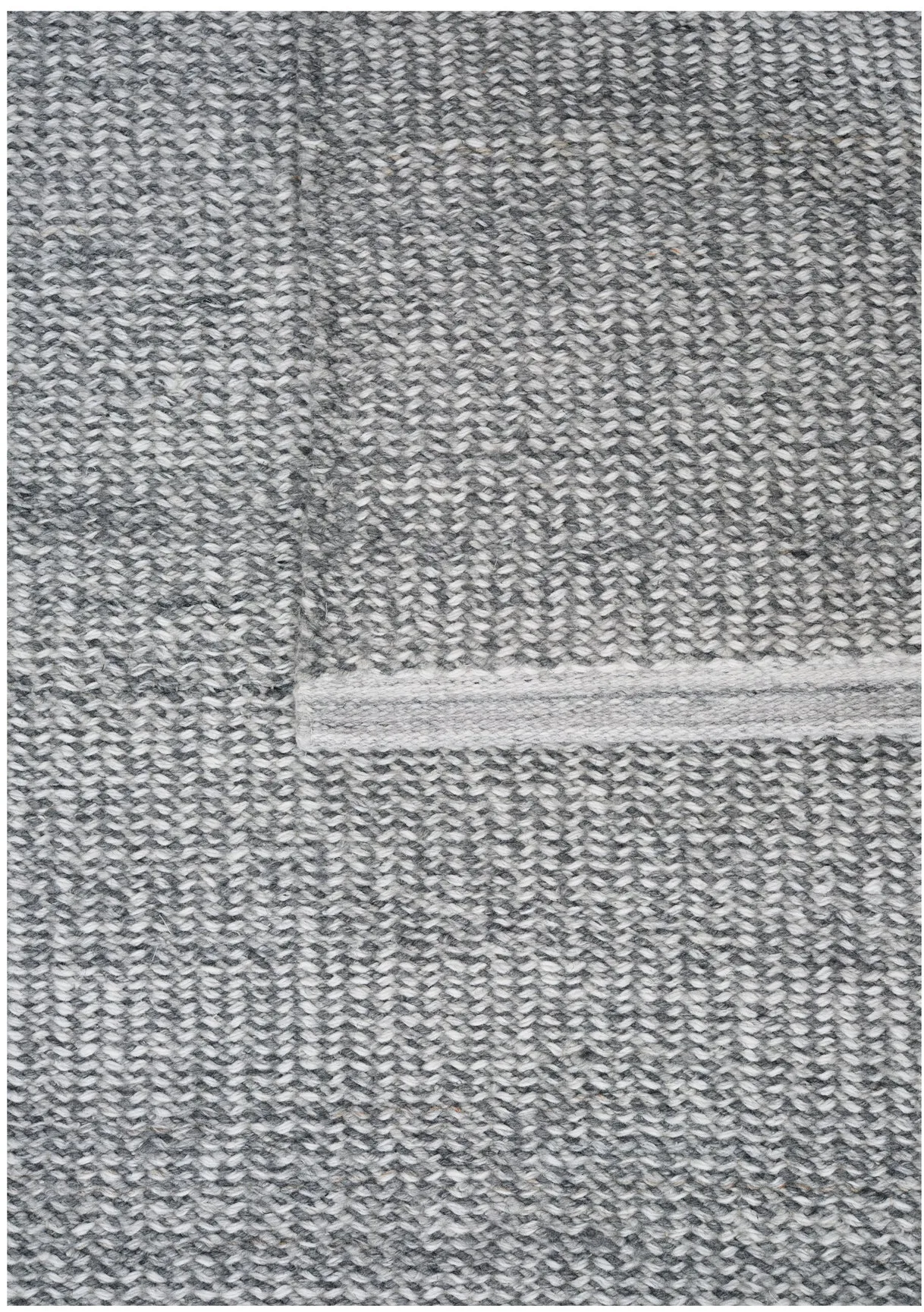 Ash Melange grey vloerkleed, 350x250 cm Linie Design
