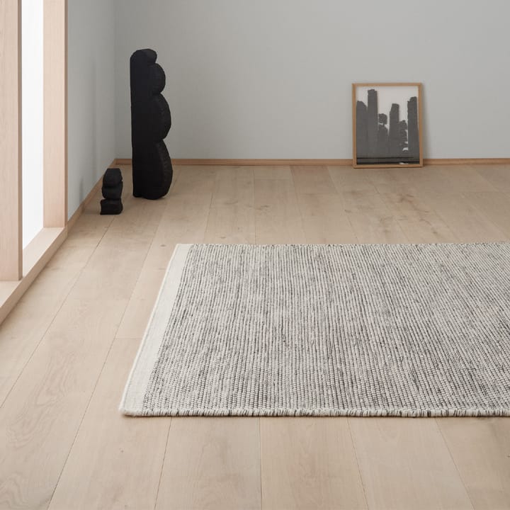 Asko Vloerkleed, Black, 140x200 cm Linie Design