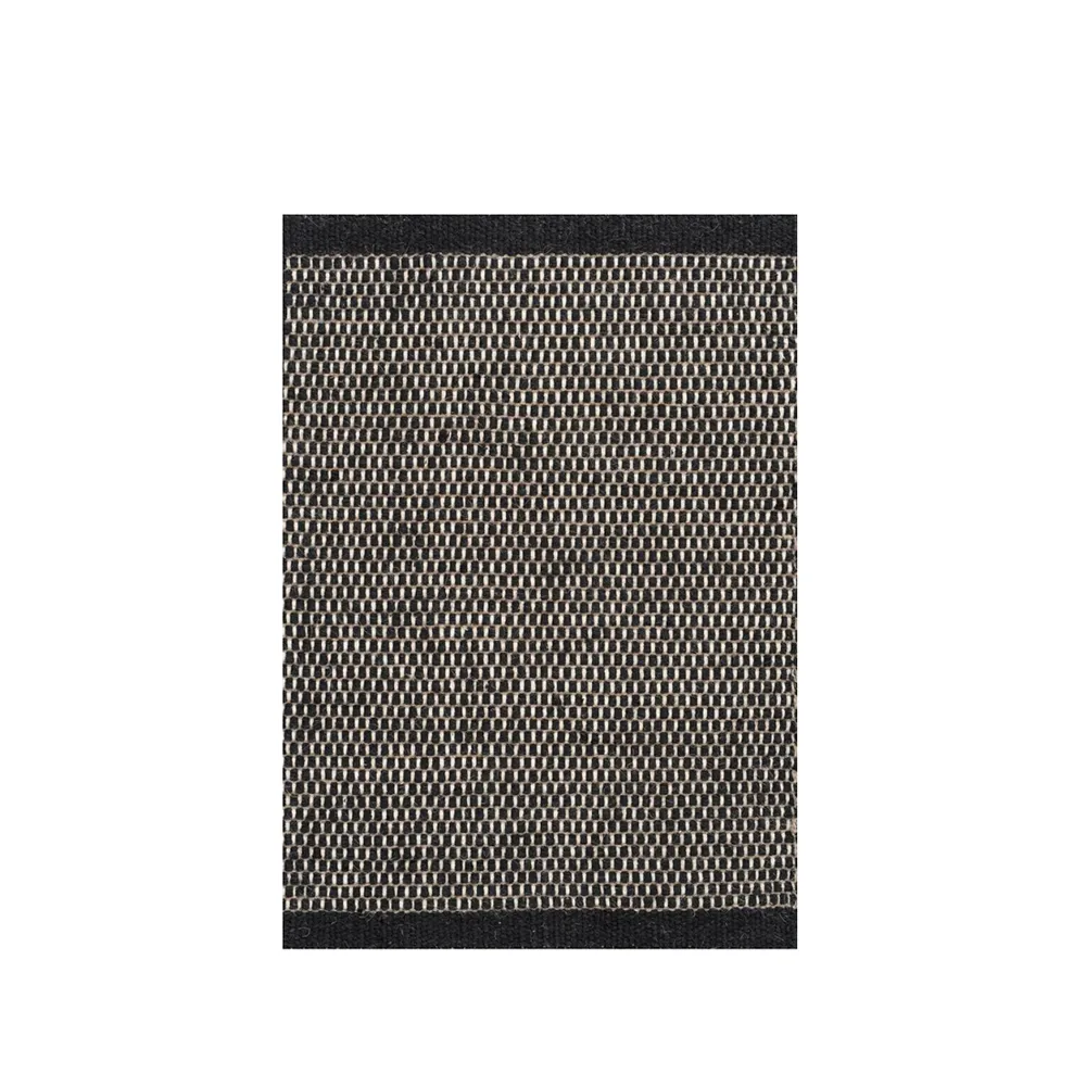 Asko Vloerkleed, Black, 170x240 cm Linie Design