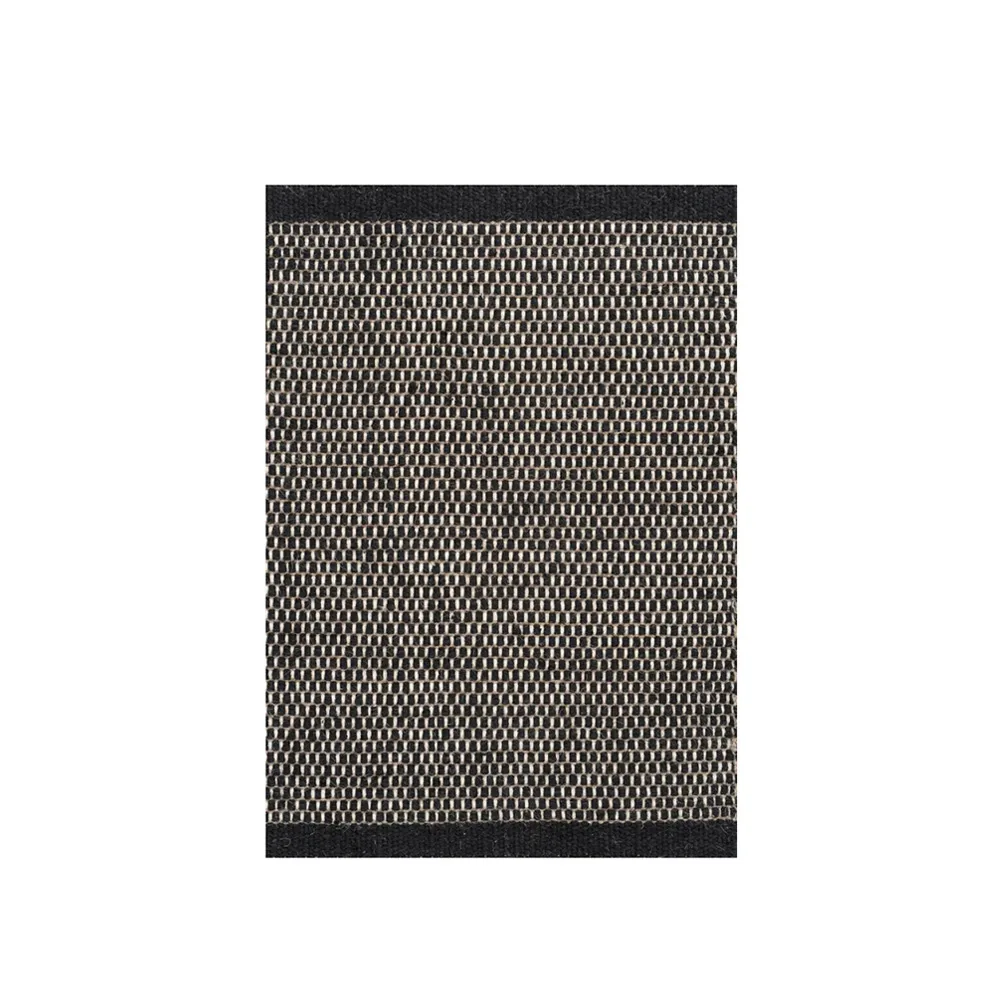 Asko Vloerkleed, Black, 250x350 cm Linie Design