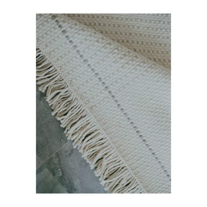Awakened Mind wollen vloerkleed 140x200 cm, White Linie Design