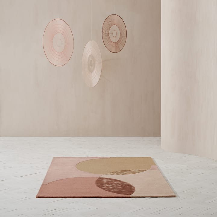 Caldera vloerkleed 140x200 cm, Mustard Linie Design
