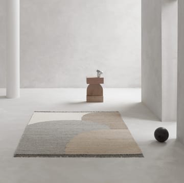 Eik wollen vloerkleed 200x300 cm - Grey - Linie Design