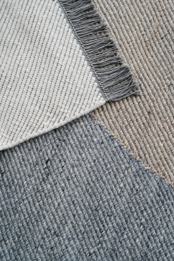 Eik wollen vloerkleed 200x300 cm, Grey Linie Design