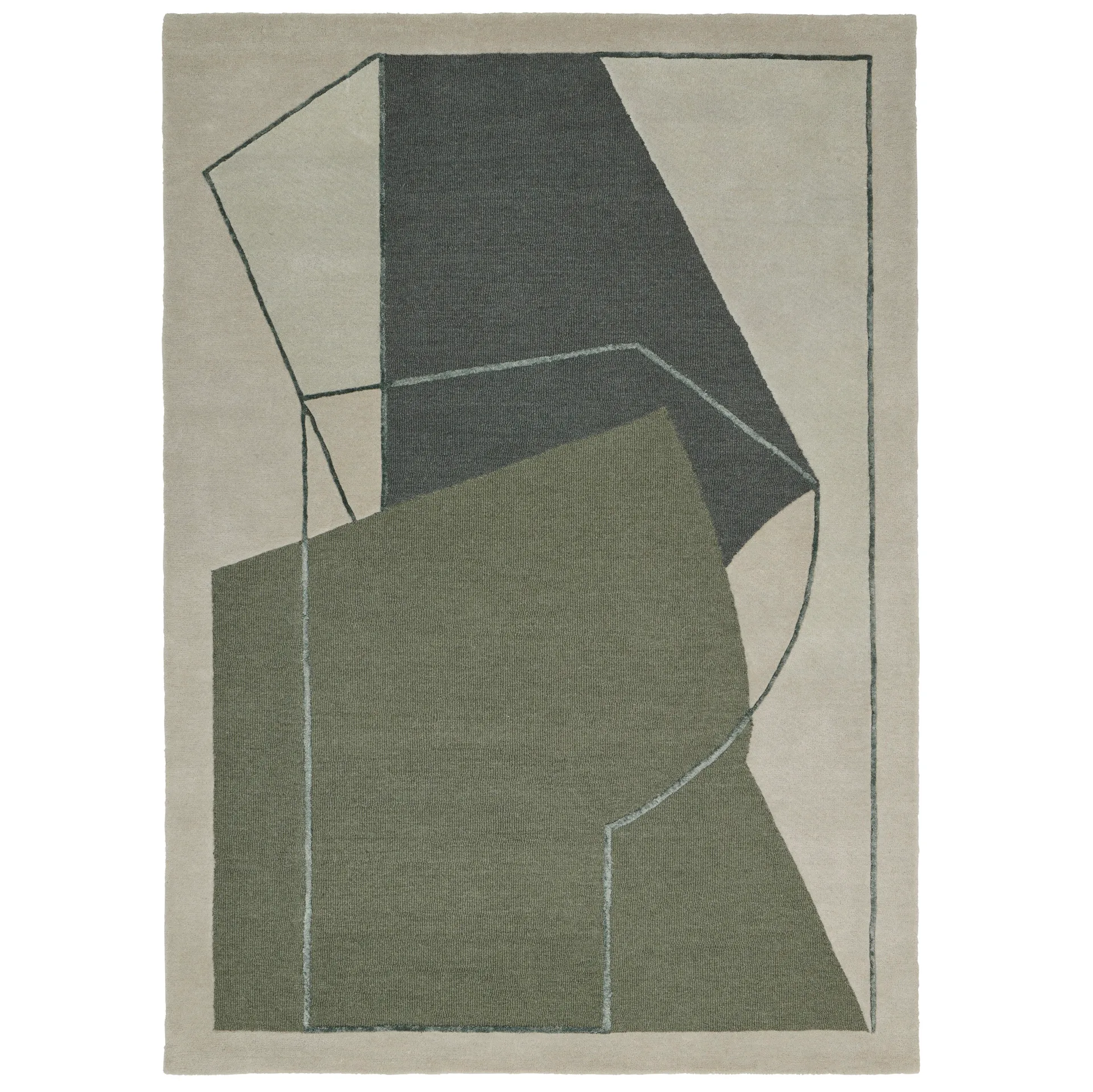 Furbo vloerkleed 170x240 cm, Moss Linie Design