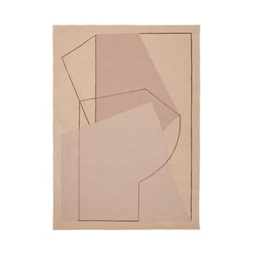 Furbo vloerkleed 250x350 cm - Rose - Linie Design