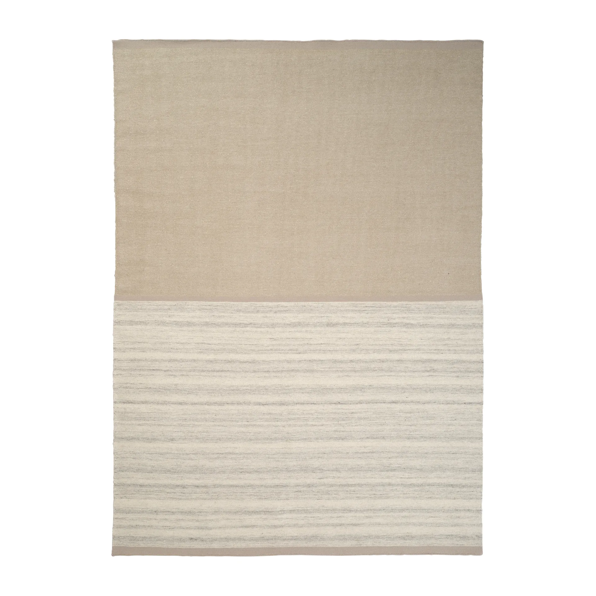 Future Seeds vloerkleed 250x350 cm, Beige Linie Design