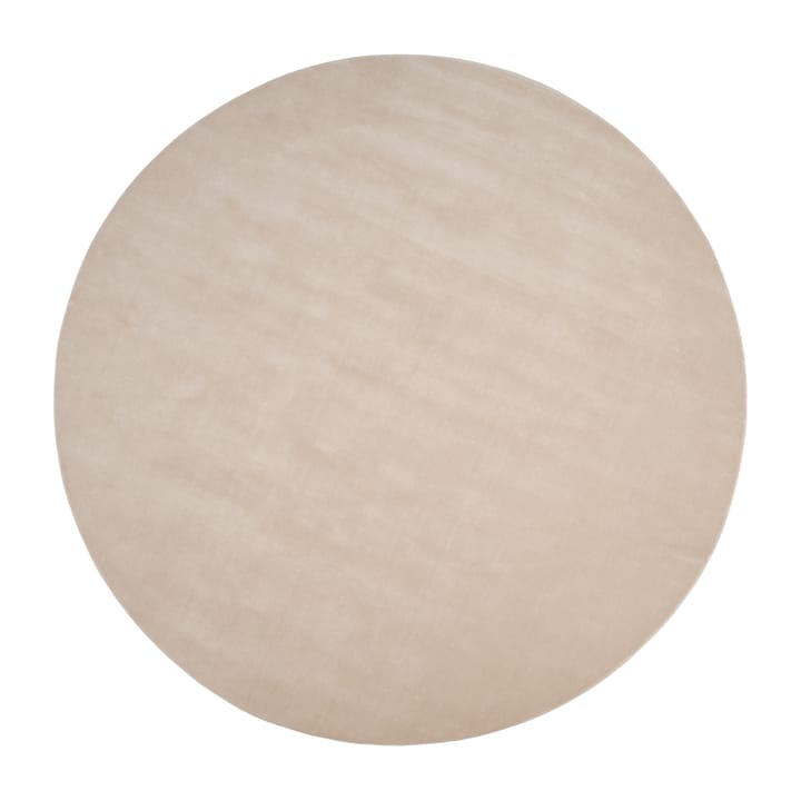 Halo Cloud wollen vloerkleed rond Ø250 cm - Beige - Linie Design