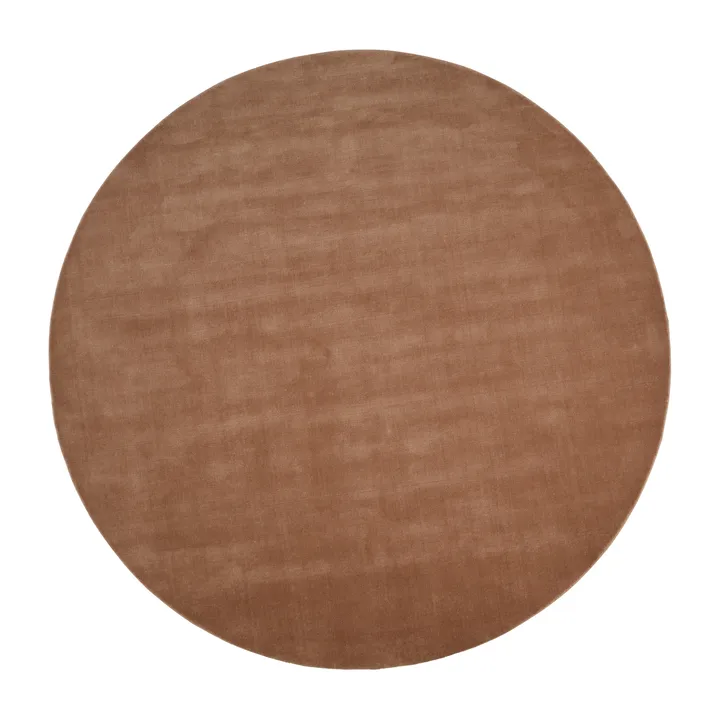 Halo Cloud wollen vloerkleed rond - Amber, Ø250 cm - Linie Design