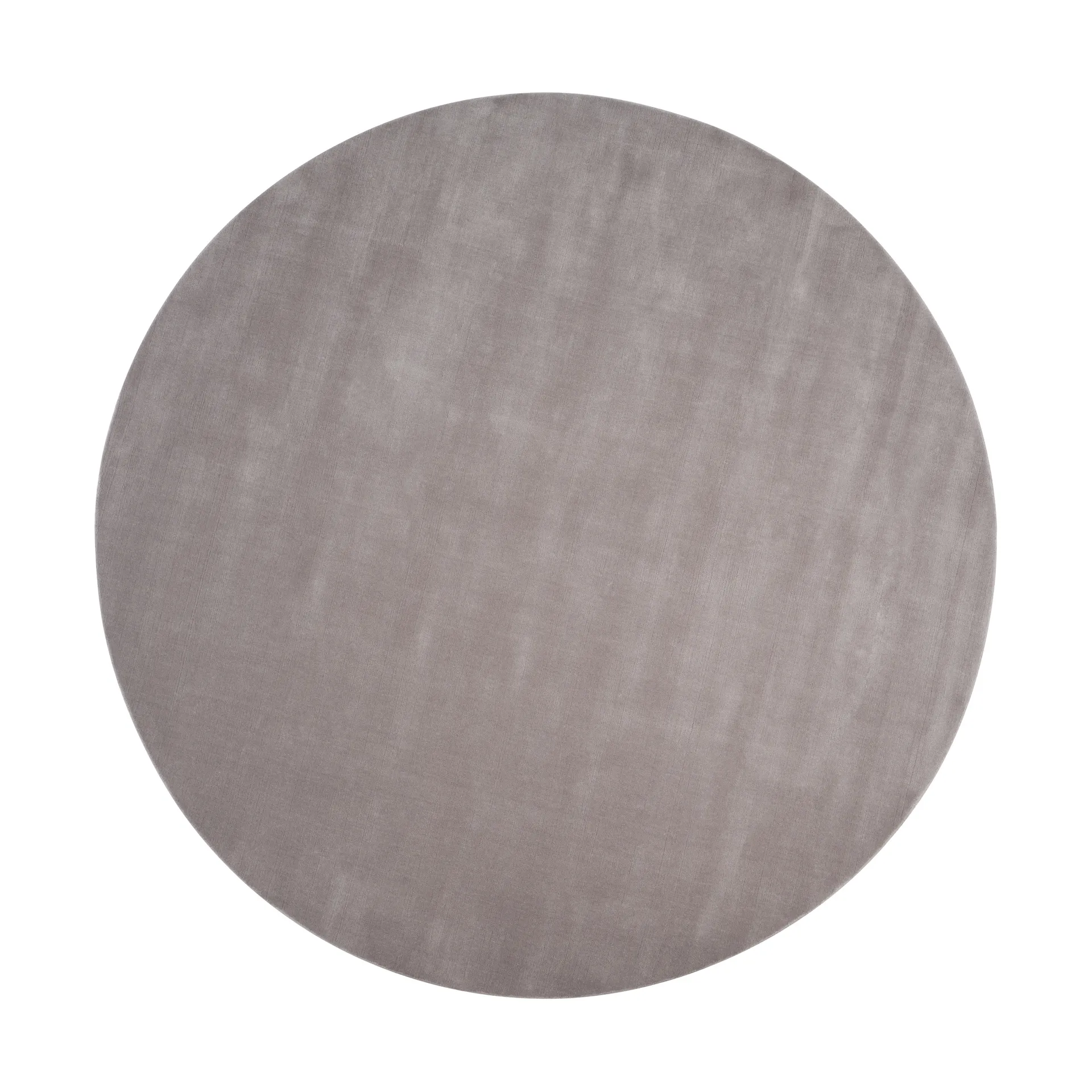 Halo Cloud wollen vloerkleed rond, Light grey, Ø300 cm Linie Design