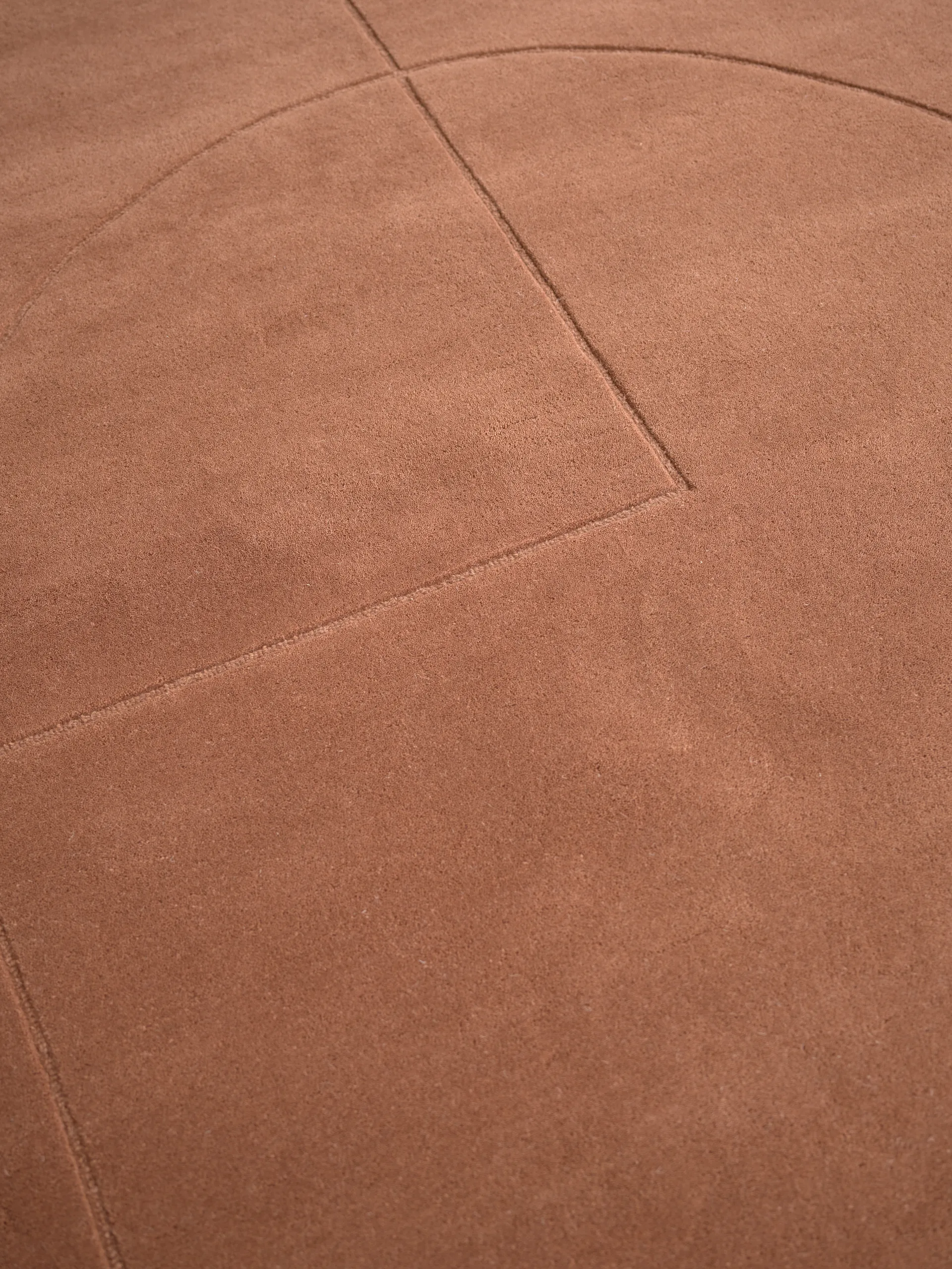 Lineal Poem wollen vloerkleed, Amber, 200x300 cm Linie Design