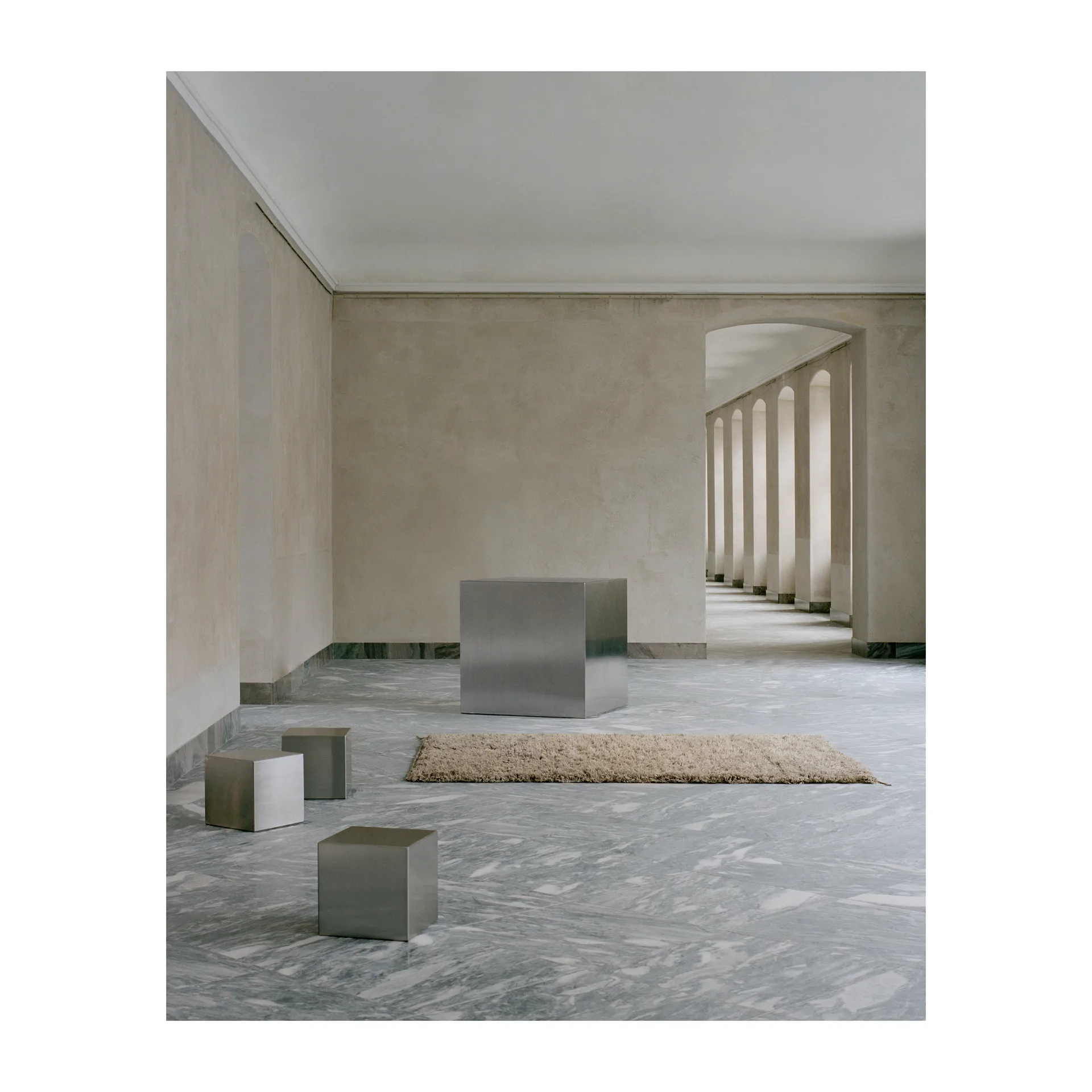 Luminary Sun vloerkleed 170x240 cm, Natural Linie Design