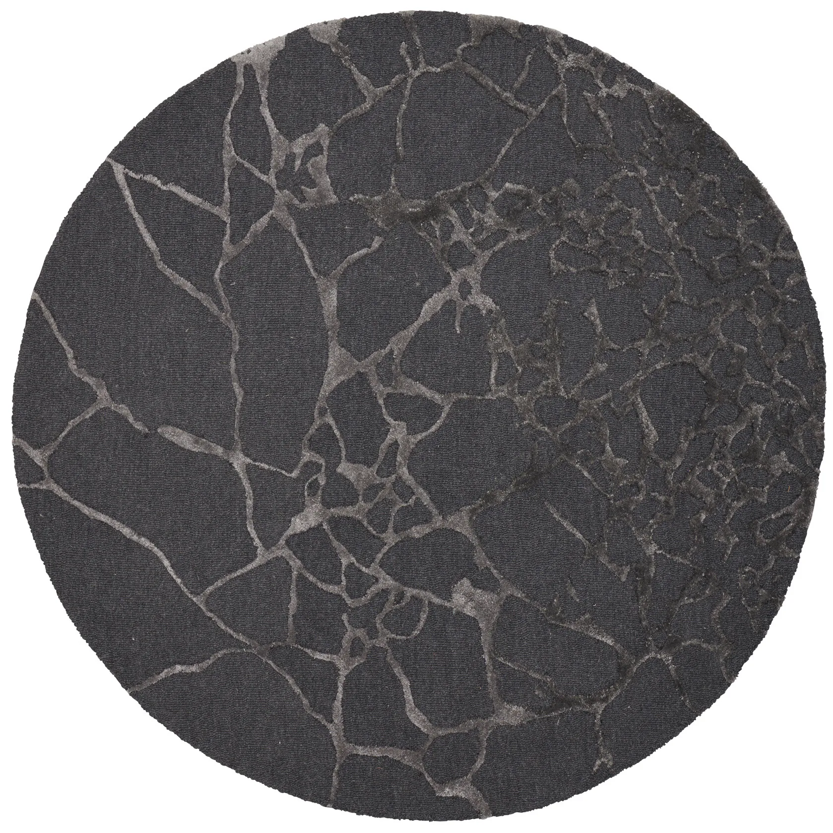Marmo vloerkleed Ø250 cm, Charcoal Linie Design