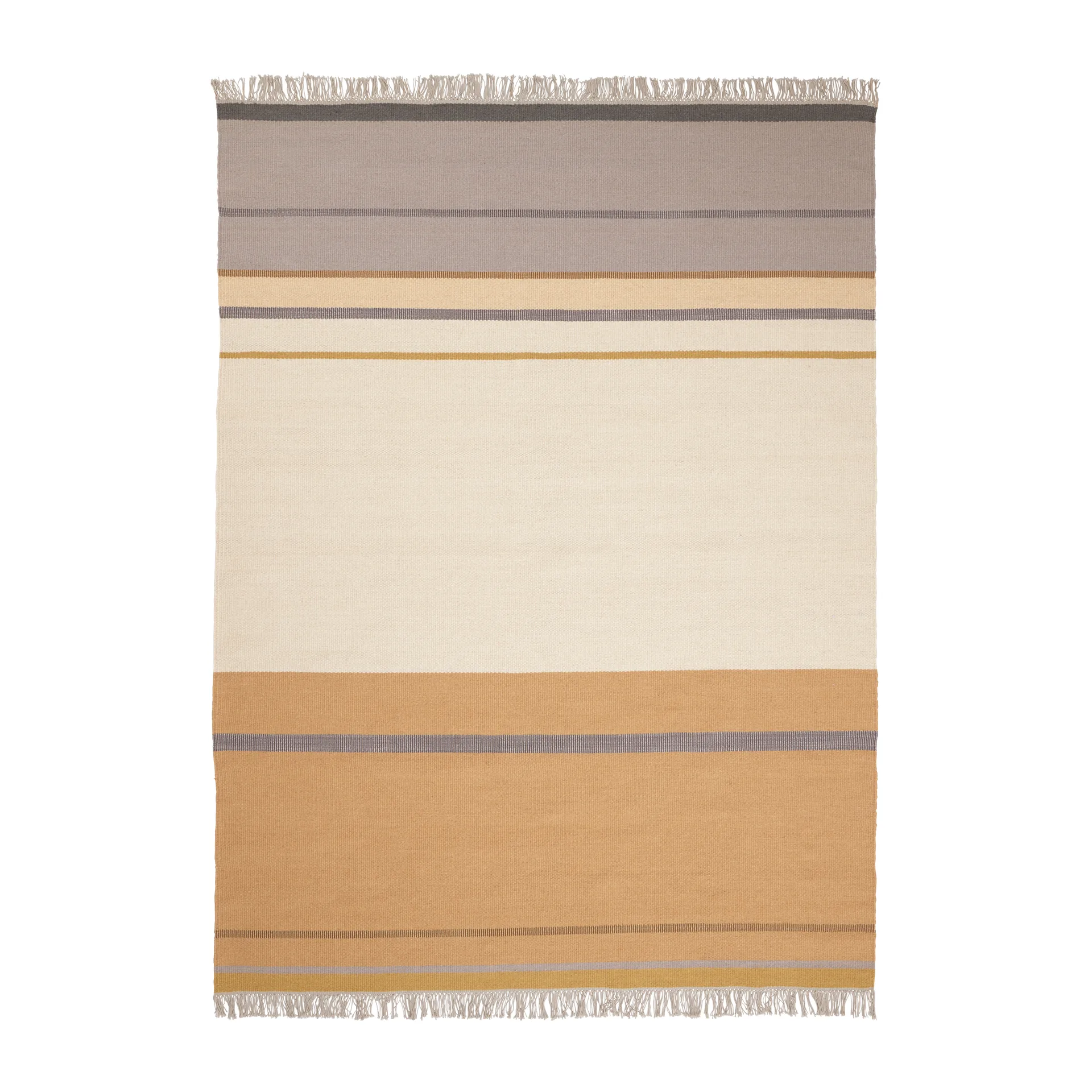 Metallum vloerkleed 140x200 cm, Mustard Linie Design