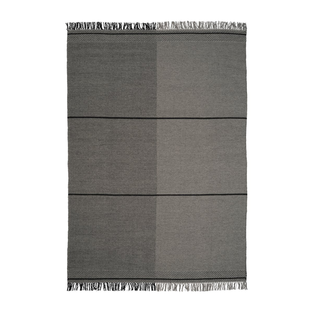 Linie Design Mindful Soul wollen vloerkleed 170x240 cm Stone-grey