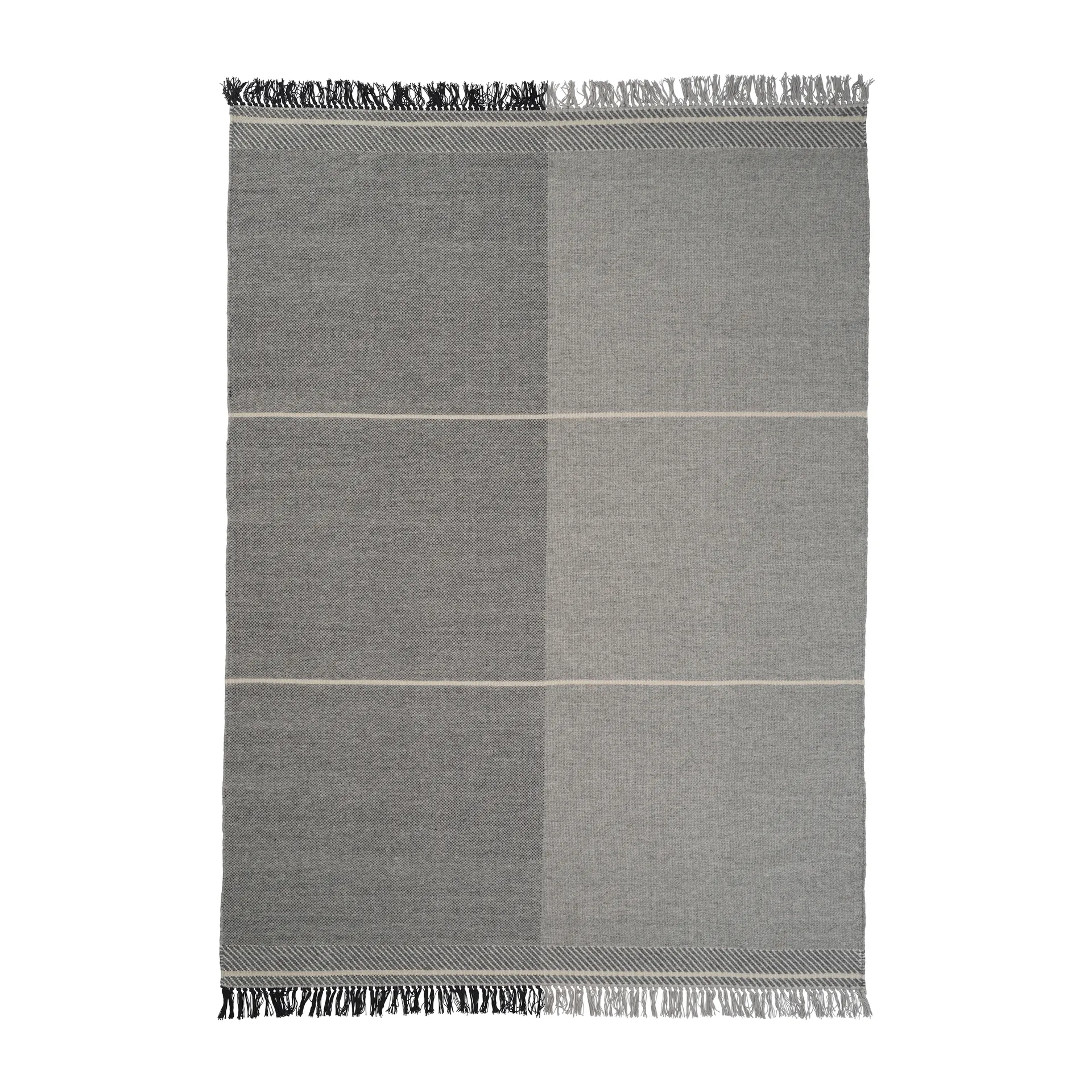 Mindful Soul wollen vloerkleed 200x300 cm, Stone-beige Linie Design