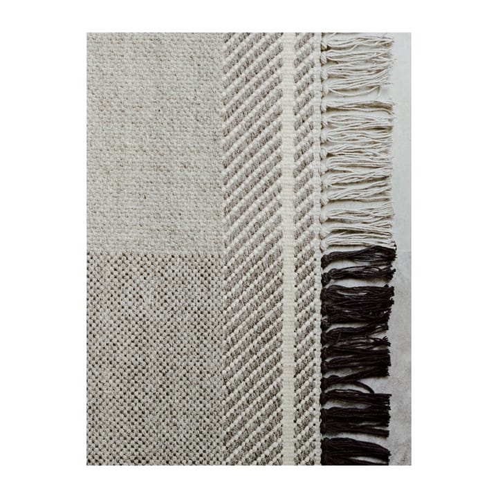 Mindful Soul wollen vloerkleed 200x300 cm, Stone-beige Linie Design