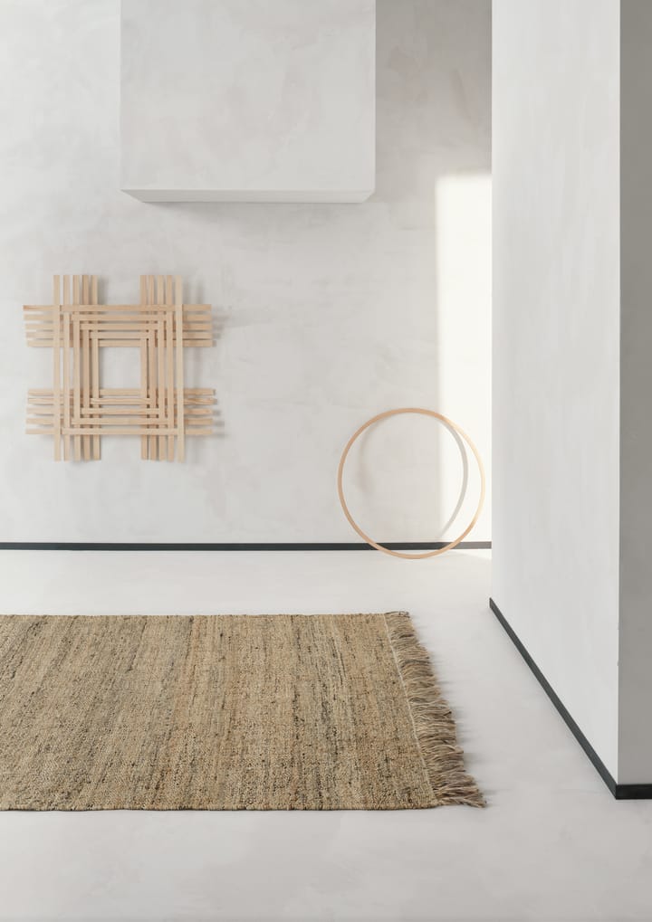 Nessa juten vloerkleed 140x200 cm, Natural Linie Design