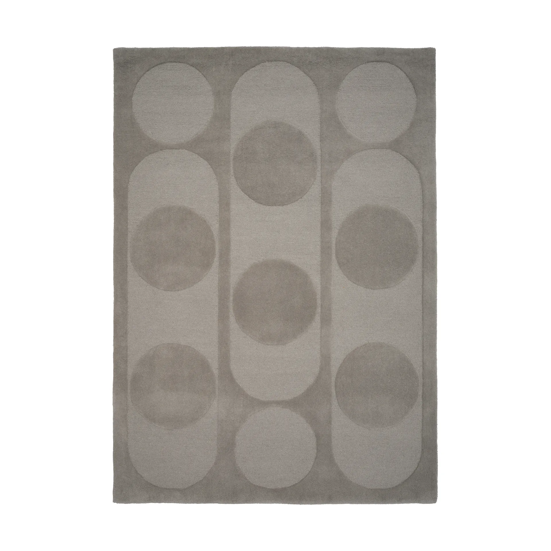 Orb Alliance wollen vloerkleed, Grey, 170x240 cm Linie Design