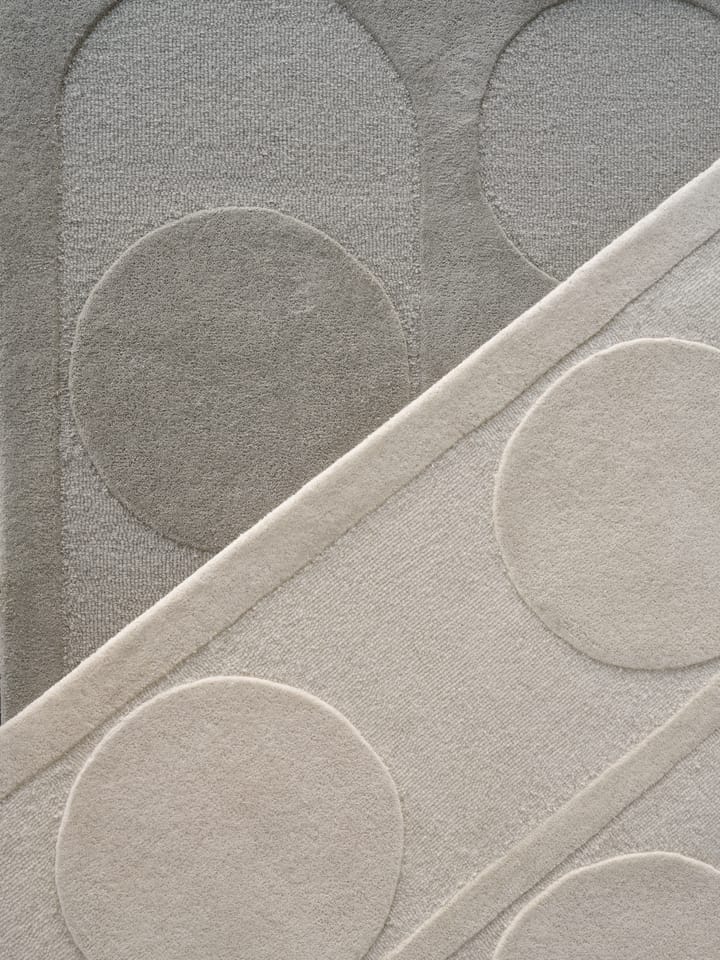 Orb Alliance wollen vloerkleed, White, 140x200 cm Linie Design