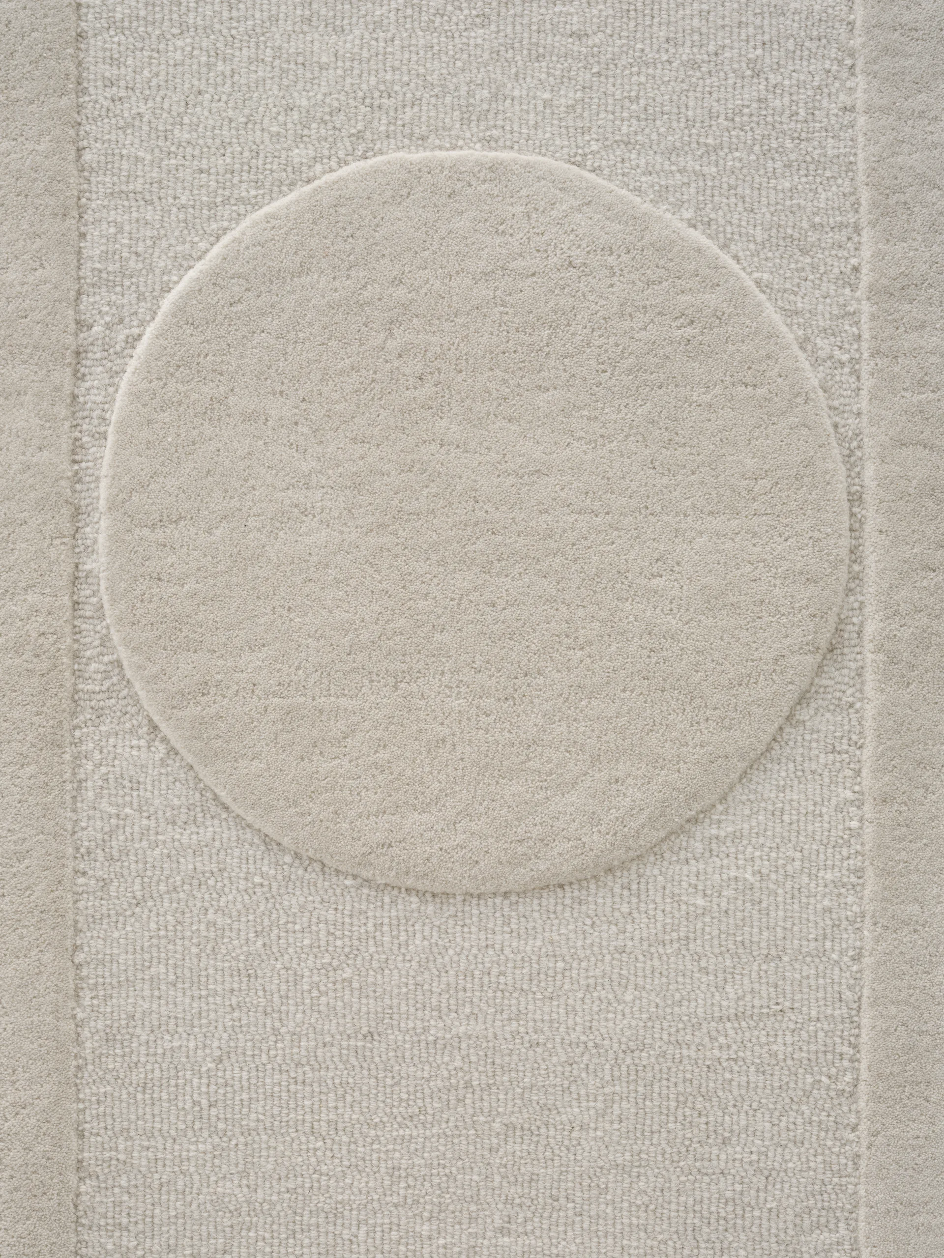 Orb Alliance wollen vloerkleed, White, 250x350 cm Linie Design