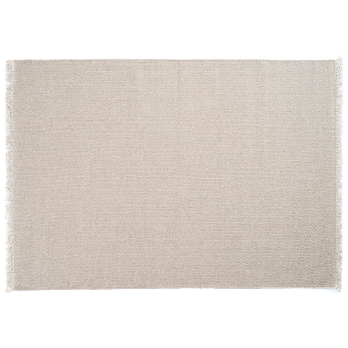 Linie Design Rainbow wollen vloerkleed 140x200 cm Sand