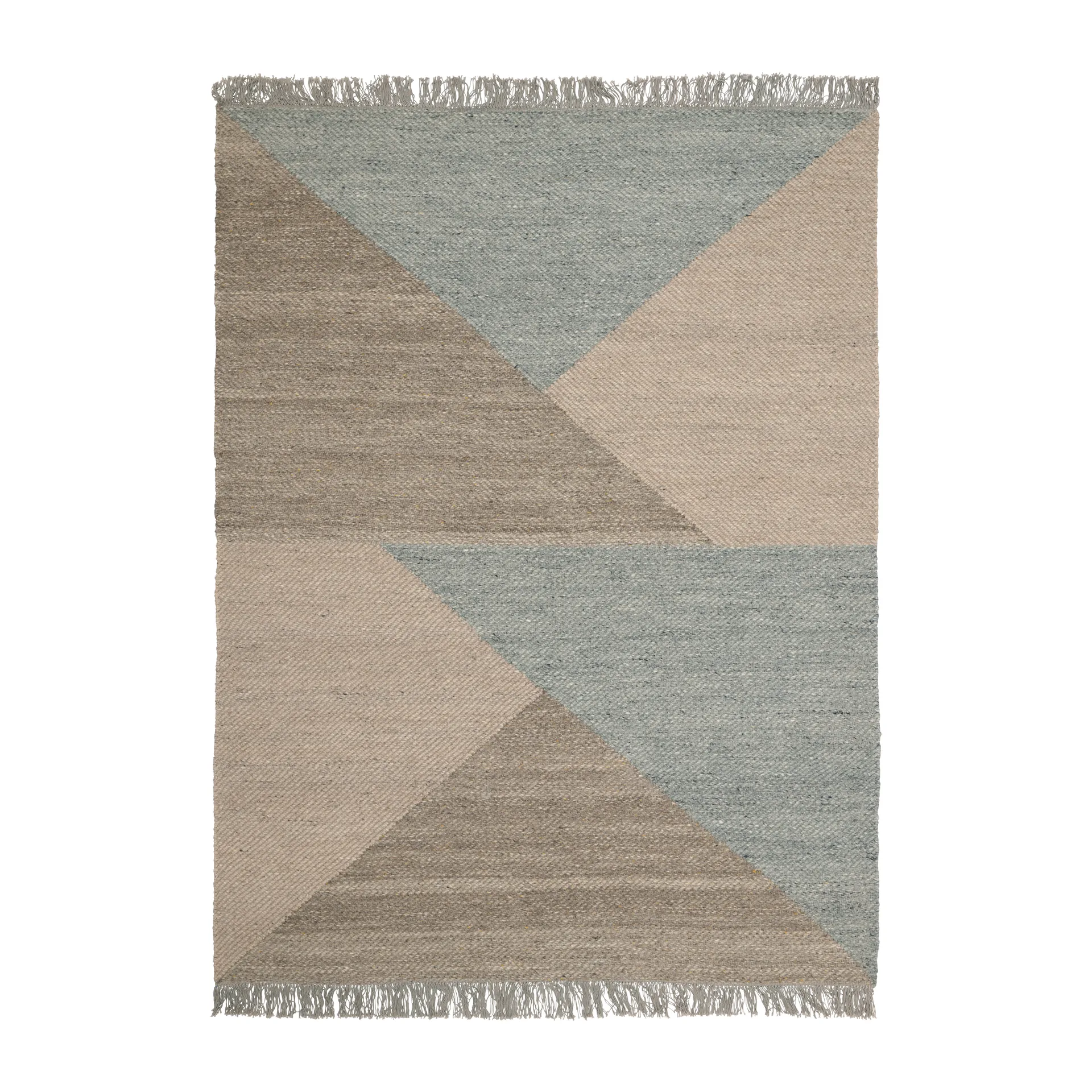 Skuld wollen vloerkleed, Beige, 250x350 cm Linie Design