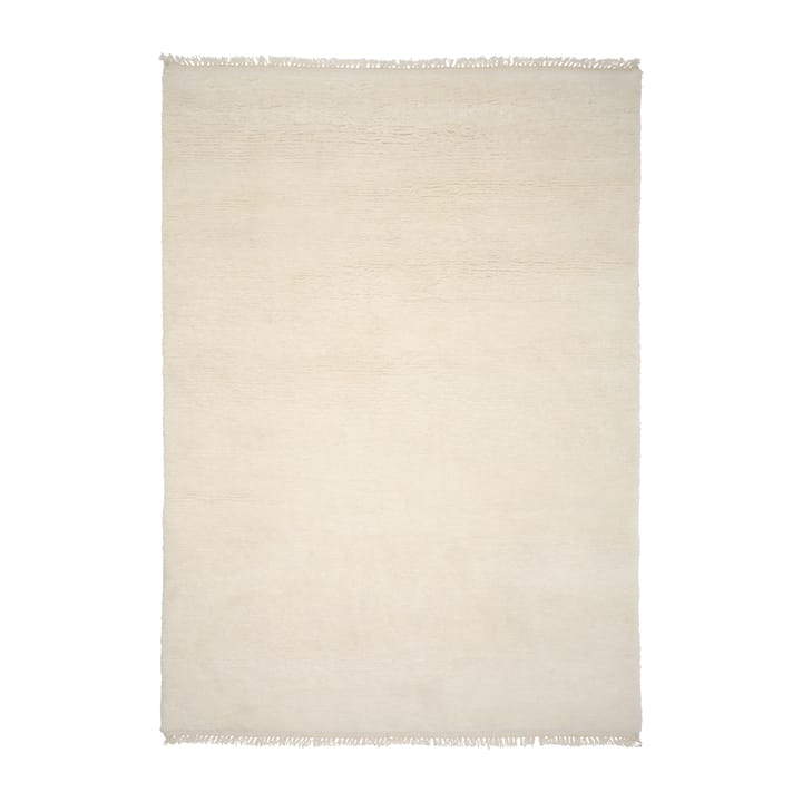 Soft Savannah wollen vloerkleed - White, 140x200 cm - Linie Design