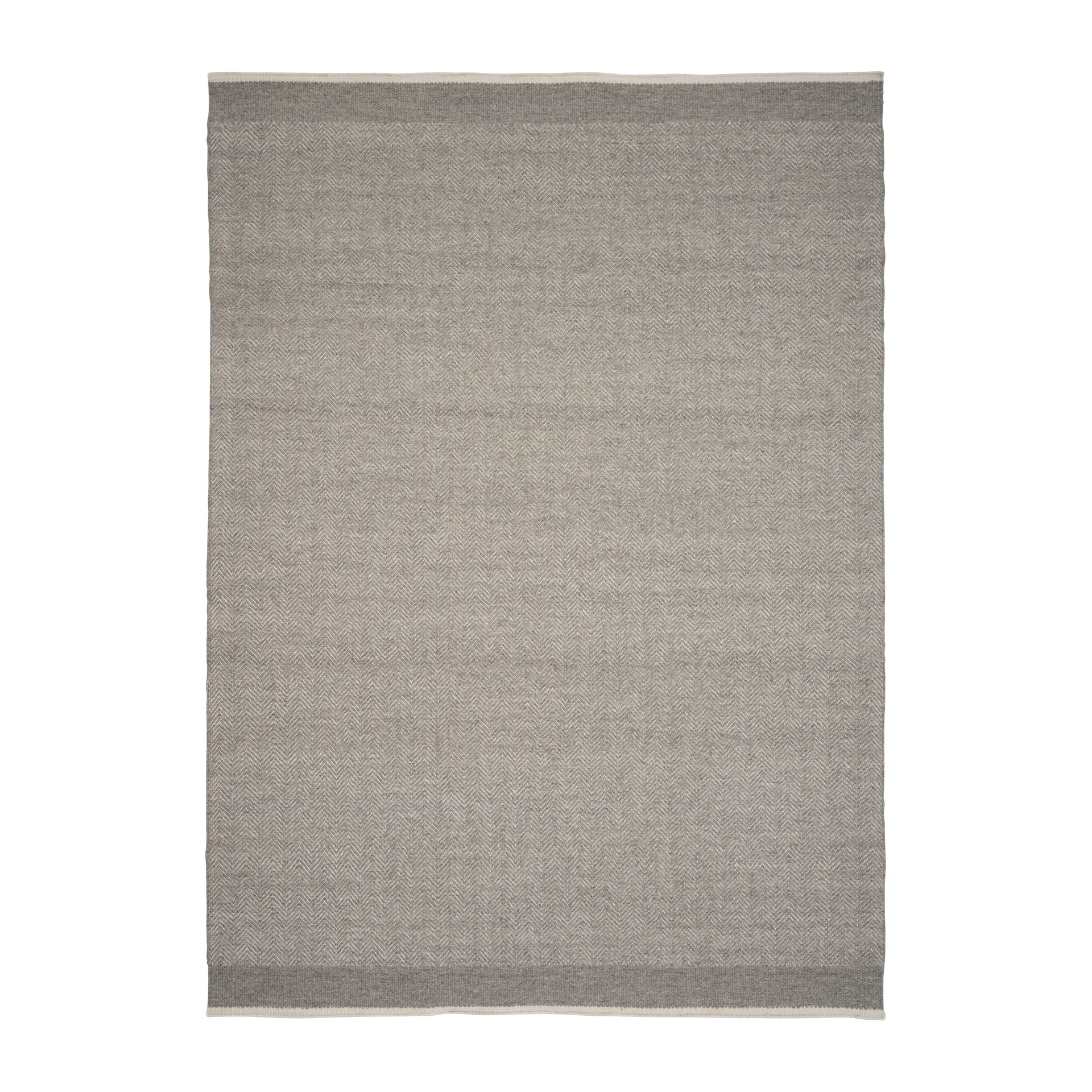 Stratum Echo wollen vloerkleed, Grey, 140x200 cm Linie Design
