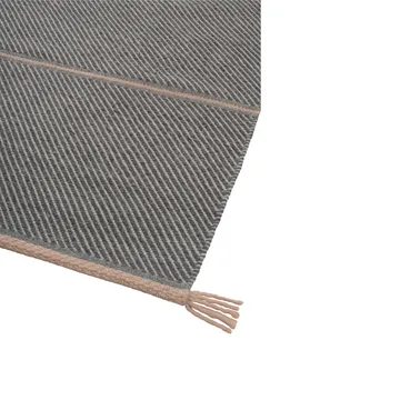 Vision Walk wollen vloerkleed 170x240 cm - Grey-rose - Linie Design