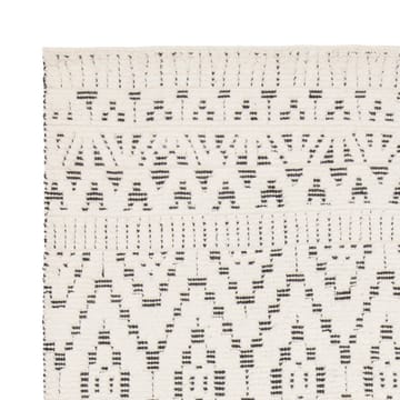 Zelbio wollen vloerkleed 140x200 cm - White-black - Linie Design