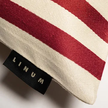 Amalfi kussenhoes 35x50 cm - Bleek wijnrood - Linum