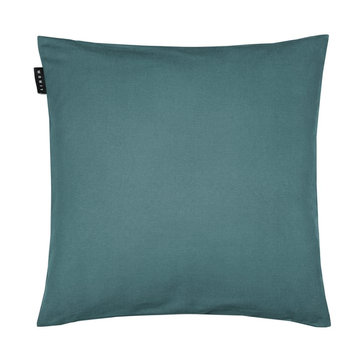 Annabell kussenhoes 50x50 cm - Donker Grijsturquoise - Linum