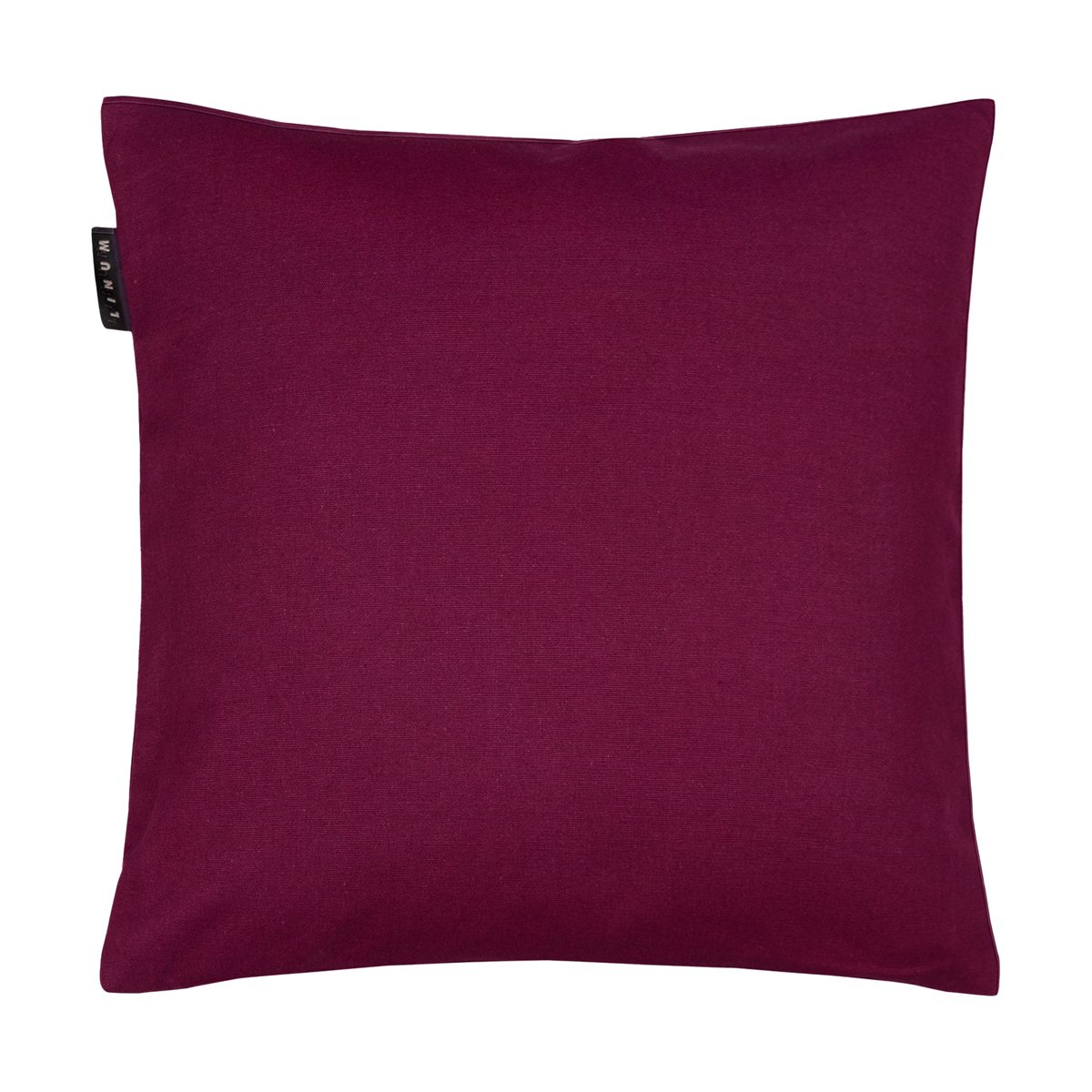 Linum Annabell kussensloop 40x40 cm Bourgondisch rood