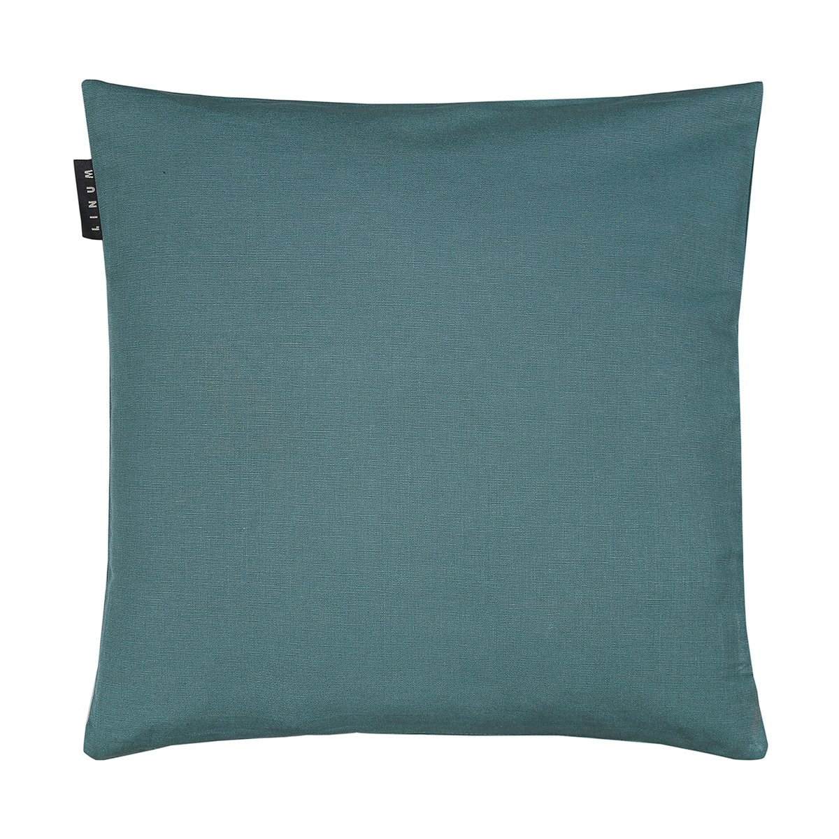 Linum Annabell kussensloop 40x40 cm Donker Grijsturquoise