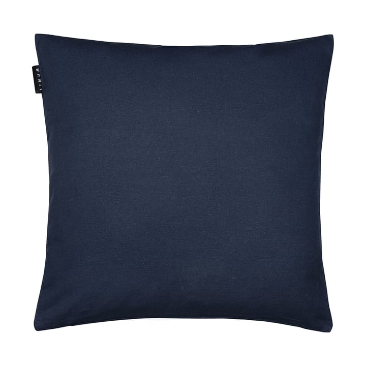 Annabell kussensloop 40x40 cm - Donker marineblauw - Linum