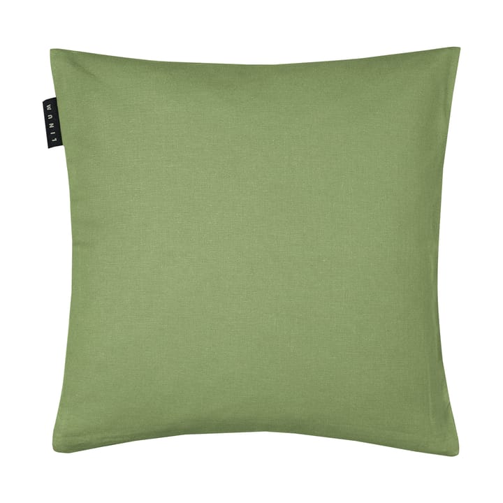 Annabell kussensloop 40x40 cm - Mosgroen - Linum