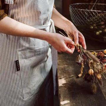 Emma schort - Taupe - Linum