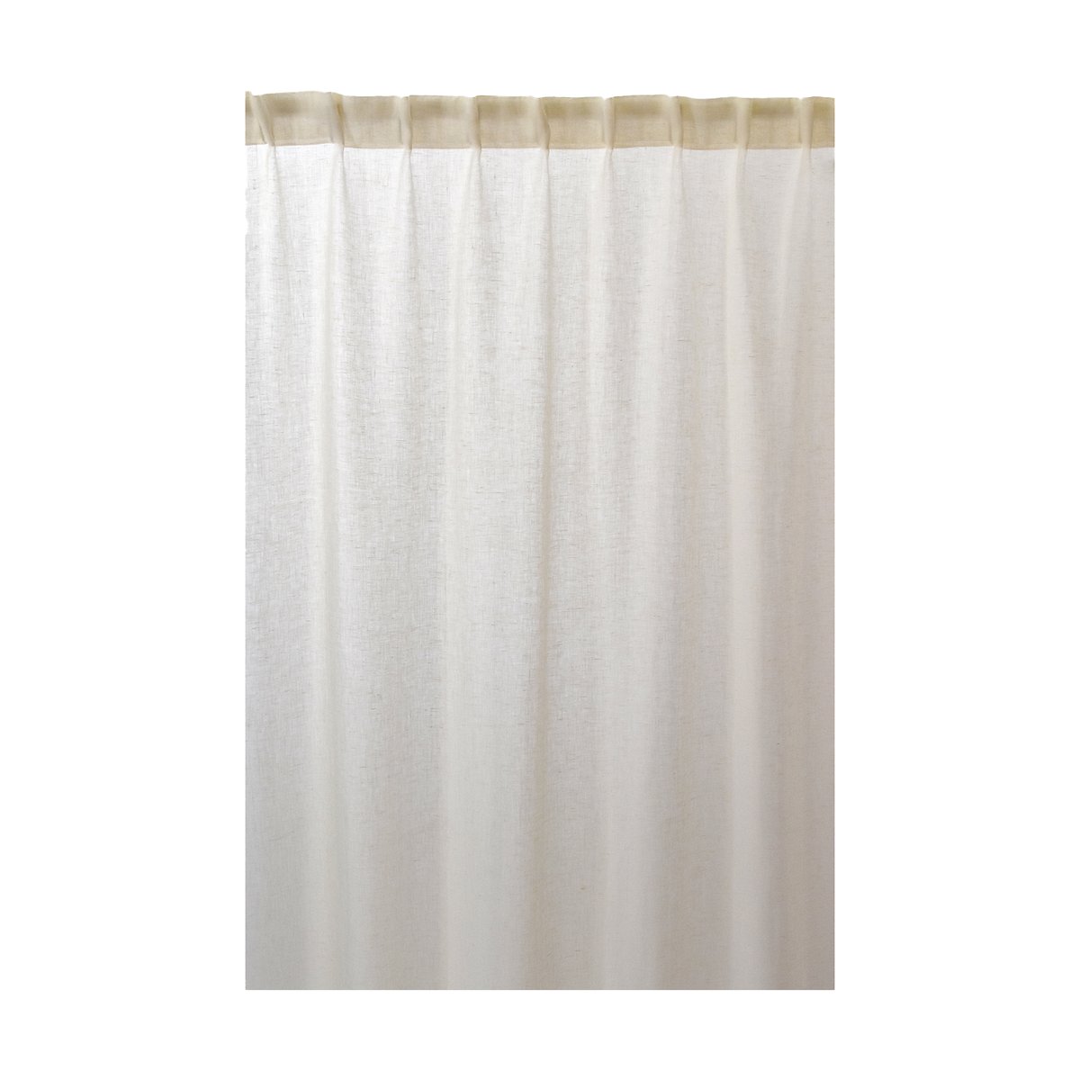 Linum Intermezzo gordijn Romig beige | Scandinavisch Interieur | Wit